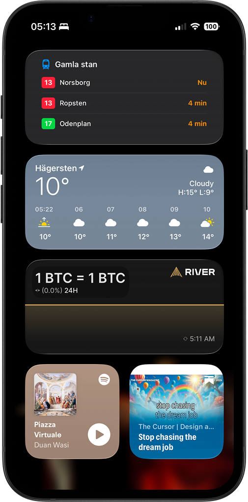 Problem illustration - cluttered interface
